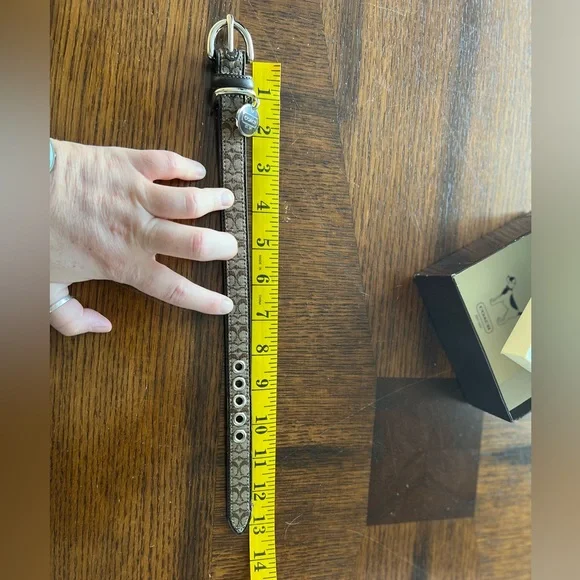 Coach Dog Collar - 13 Inches - Picture 5 of 5